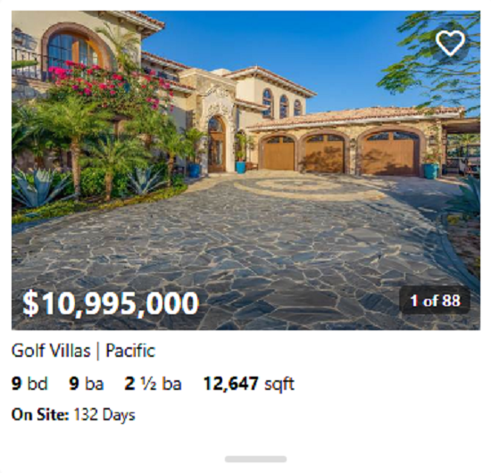 Spacious family-friendly home in Diamante with open living areas and views of the Pacific Ocean